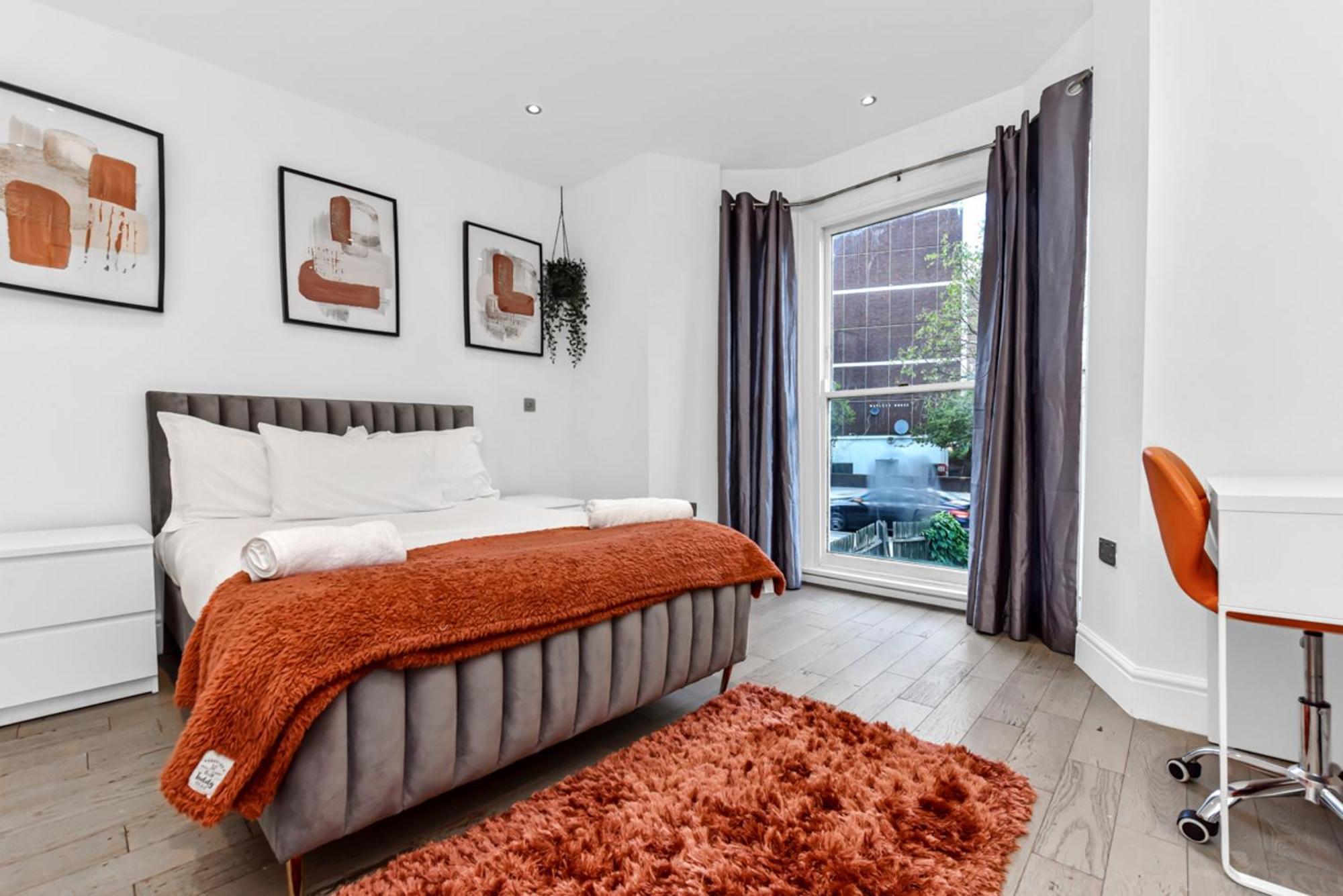 Central, Modern 1 Bed In Kennington, Sleeps 4 *